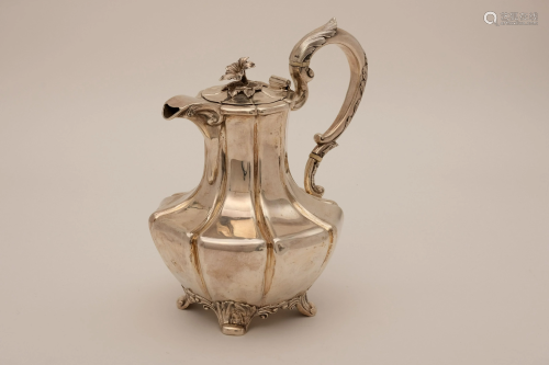 An English Sterling Silver Teapot