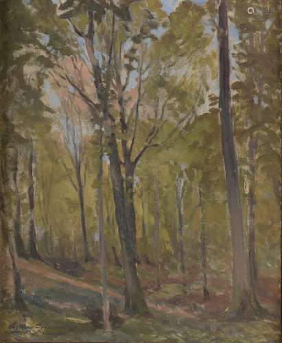 Pierre DELAUNAY (1870-1915) Bois de la Trémellerie, St Privé...