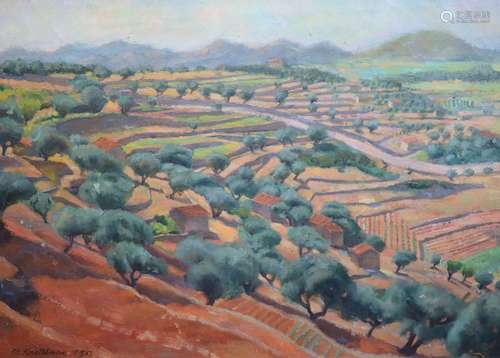 § Morris Kestelman (1905-1998)Near Ollioules, 1933oil on can...