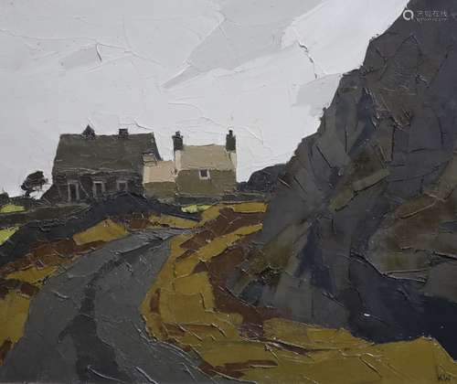 § Sir Kyffin Williams (1918-2006)Capel Caersalemoil on canva...