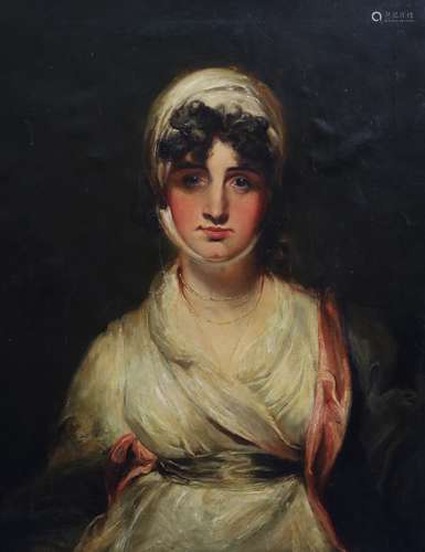 After Sir Thomas Lawrence (1769-1830)Mrs Siddons, as Mrs Hal...