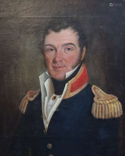 Mid 19th century English SchoolPortrait of Captain James Hen...