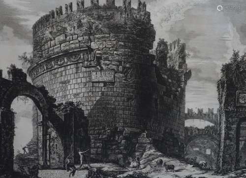 Giovanni Battista Piranesi (1720-1778)Sepolero di Cecilia Me...