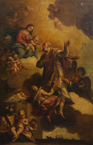 Follower of Sebastiano Ricci (1659-1734)The Apotheosis of a ...