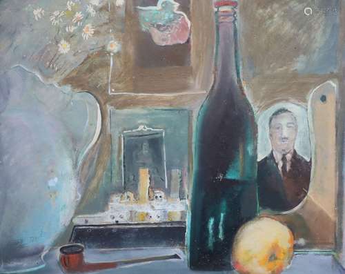 § Harold Mockford (1932-)Still life, undatedOil on card40 x ...