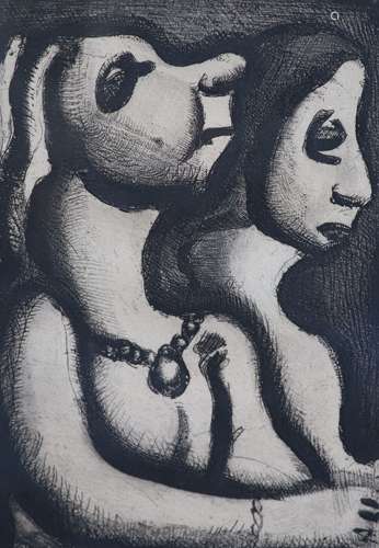 § Georges Rouault (French, 1871-1958)Les Deux Matrones / Deu...