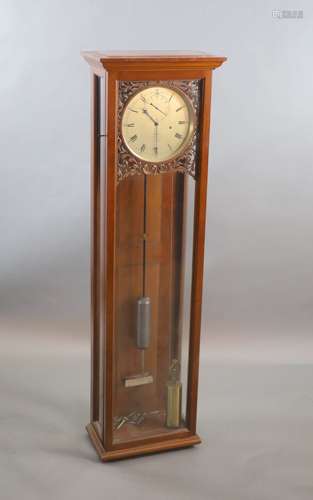 A mahogany cased Dent regulator, early 20th centurythe 10