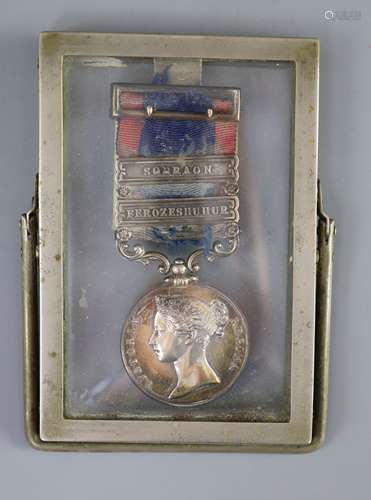 Army of the Sutlej, an 1845 Moudkee Medalwith Ferozeshuhur a...