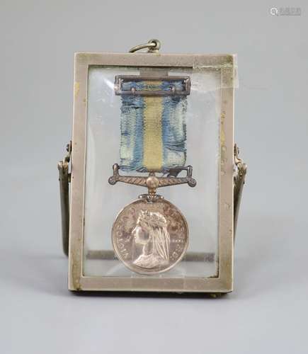 A Victoria New Zealand 1860-1864 medal,Awarded to Capt. A Co...