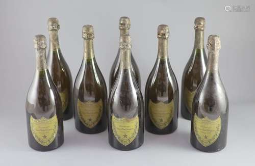 Eight bottles of Moët & Chandon Cuvee Dom Perignon 1969 Vint...