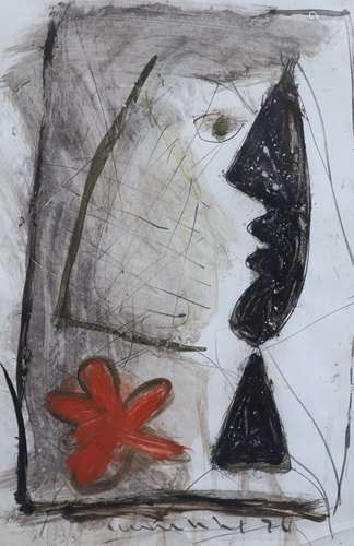 § Roy Turner Durrant (1928-1997)Untitledmixed media on paper...