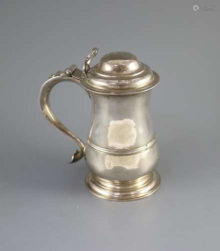 A late George II silver tankard, by Thomas Whipham & Charles...