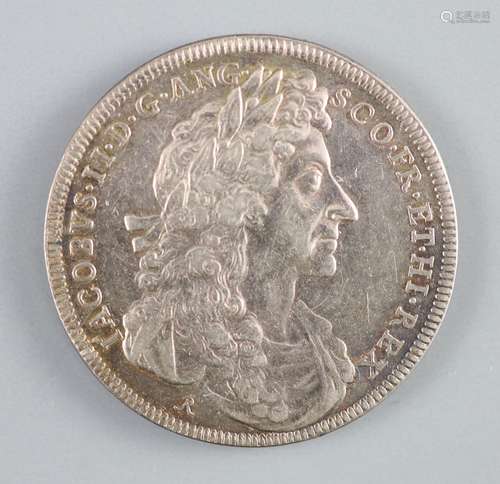 British Medals, James II, Coronation 1685, the official silv...