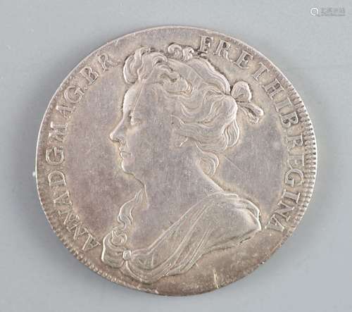 British Medals, Anne, Coronation 1702, the official silver m...