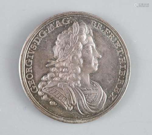 British Medals, George I, Coronation 1714, the official silv...