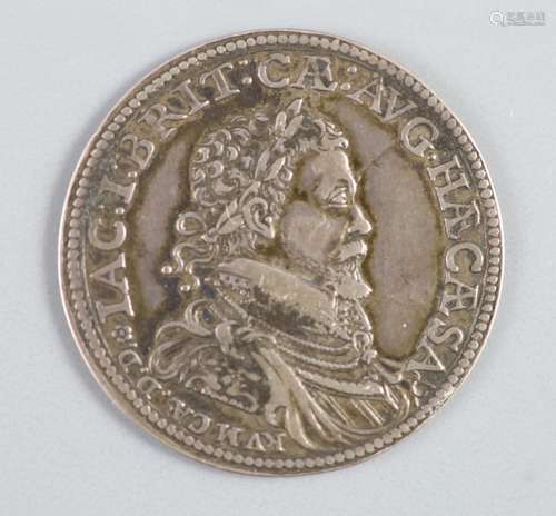 British Medals, James I, Coronation 1603, the official silve...