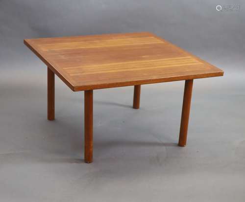 Hans Wegner for Andreas Tuck, a Danish teak coffee table,the...