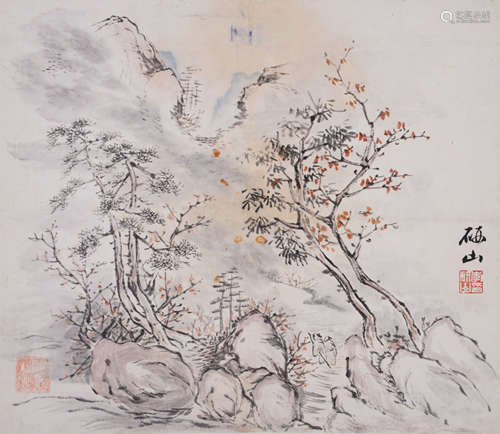 李研山 山水小品