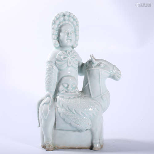 Figure statues of Yingqing kiln in Song Dynasty