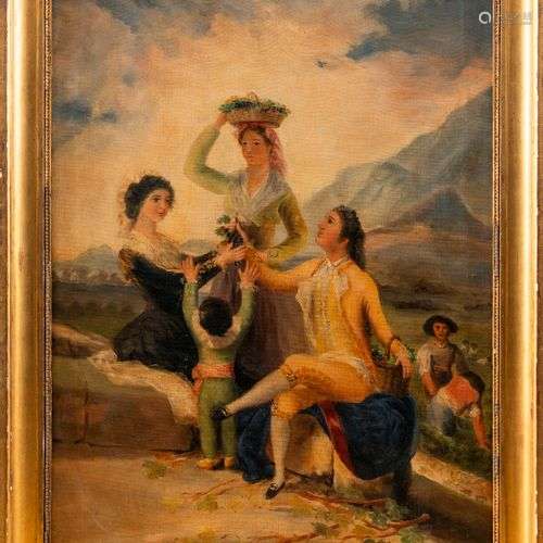 Copia del siglo XIX De Francisco de Goya