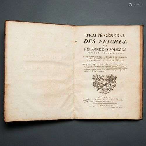 DUHAMEL DU MONCEAU(1700-1782) Trite general des peches : et ...