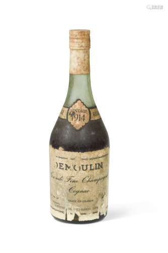 Demoulin Grande Fine Champagne cognac 1914,