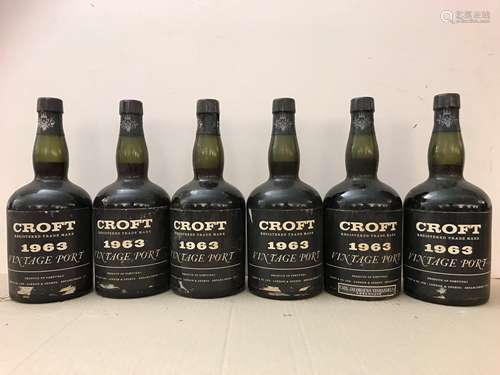 Croft vintage port 1963,