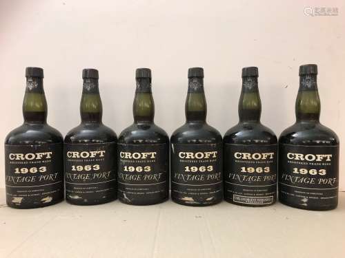 Croft vintage port 1963,