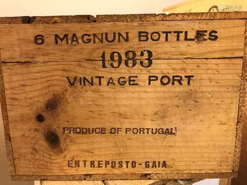 Dow's vintage port 1983,