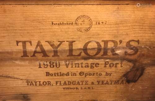 Taylor's vintage port 1980,