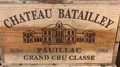 Chateau Batailley, Pauillac 5eme Cru 2009,