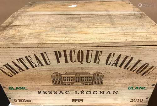 Chateau Picque Caillou blanc, Pessac Leognan 2013,