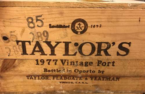 Taylor's vintage port 1977,