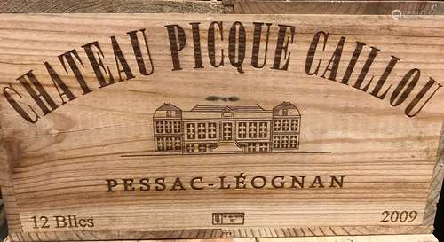 Chateau Picque Caillou rouge, Pessac Leognan 2009,