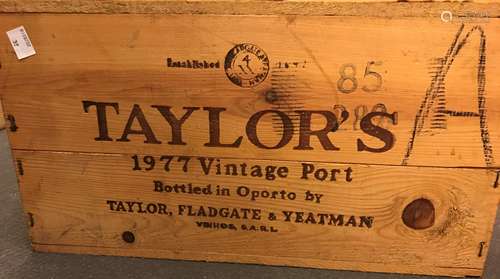 Taylor's vintage port 1977,