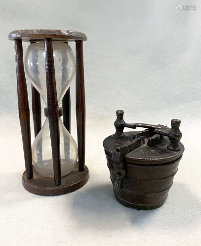 A part set of Nuremburg cup weights, 18th century,