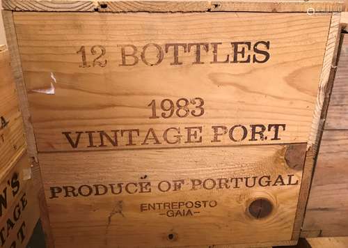 Dow's vintage port 1983,