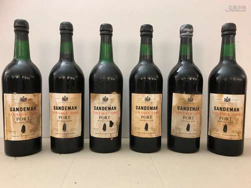 Sandeman's vintage port 1966,