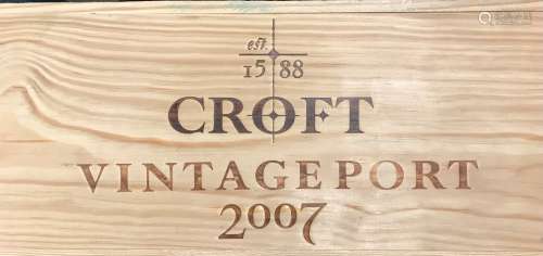 Croft vintage port 2007,