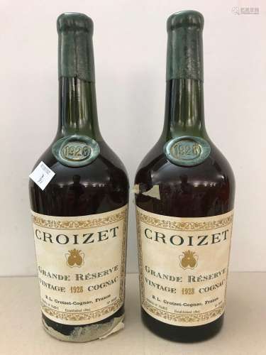 Croizet Grand Reserve cognac 1928,