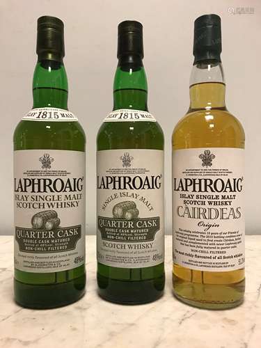 Laphroaig single malt whisky, Cairdeas Origin (2012),