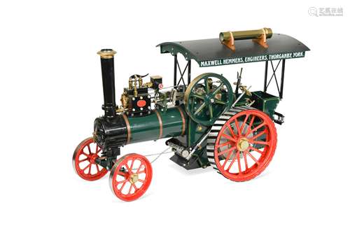 A precision built 1 inch scale live steam model of a Tractio...