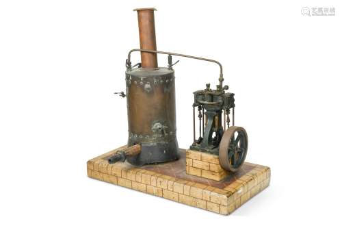 A model live steam plant,