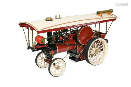 A precision built 1 inch scale live steam model of a Showman...