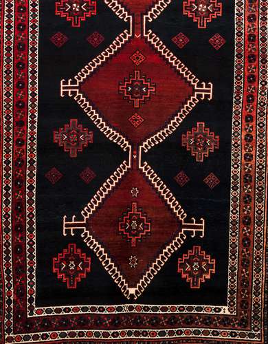 A VARAMIN RUG, IRAN