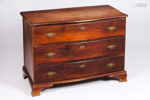 A D.Maria style chest of drawersVarious timbers Three long d...