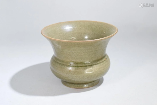 A Yaozhou Kiln Porcelain Vase