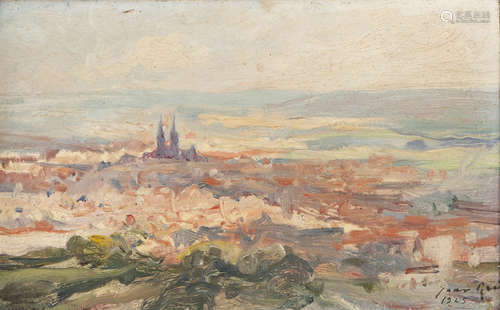 CLERMONT-FERRANT VIEW João Reis (1899-1982)