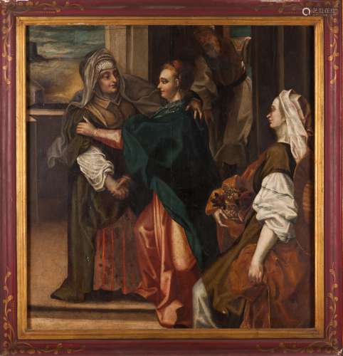 Portuguese school, 16th / 17th centuryThe Visitation of the ...