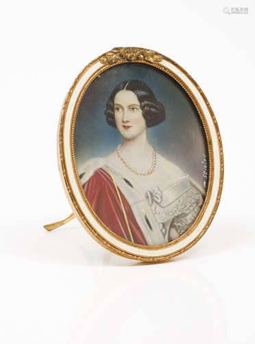 European school, 19th centuryPortrait of Queen Mary of Pruss...